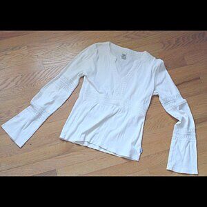 Gorgeous Liesurely Rare Style 90's- Y2k prAna Long Sleeve Top